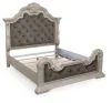 Ashley Furniture PCB948B4 Bruchandi - King Upholstered Panel Bed - Antique White
