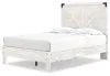 Ashley Furniture EB4121B2 Shawburn - Full Panel Platform Bed - Whitewash