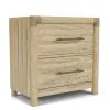 Riverside Furniture 30669 Rosalie - Two Drawer Nightstand - Hemlock
