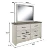 Samuel Lawrence Furniture S466-BR-K5 Riverwood - Dresser and Mirror