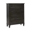 Liberty Furniture 615-BR41-B Liberty Furniture 615-BR41-B Americana Farmhouse - 5 Drawer Chest - Black