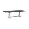 Liberty Furniture 237-DR-TRS River Place - Trestle Table - Riverstone White & Tobacco