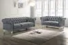 New Classic UKD13-30-GRYC Emma Crystal - Sofa - Gray