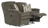 Jackson Furniture Industries 1272-1405/38-2500/29 Tosh - Reclining Loveseat - Pewter