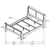 CoasterEveryday 202411Q Louis Philippe - Wood Queen Sleigh Bed - Cappuccino