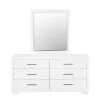 CoasterEssence 202994 Jessica - Dresser Mirror - Cream White