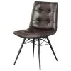 CoasterEssence 107853 Aiken - Upholstered Dining Side Chair (Set of 4) - Brown