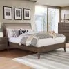 Furniture of America FOA7918Q-BED Tawana - Queen Bed - Warm Gray / Beige