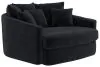 Jackson Furniture Industries 71009-1400/08 Matty - Round Accent Cuddle Chaise - Ebony