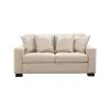 Intercon SY-LS-DXT69-TAU-C Dexter - Loveseat With 4 Pillows - Taupe