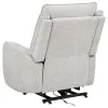Coaster Fine Furniture 610524PP Sylmar - Chenille Upholstered Dual Power Lift Recliner - Dove Gray