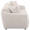 Coaster Fine Furniture 509301 Destino - Chenille Upholstered Splayed Arm Sofa - Greige