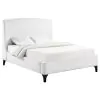 Coaster Fine Furniture 306020QB2 Mosby - Queen Footboard, Side Rails & Slats, Box 2 of 2 - Snow