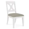 Riverside Furniture 37220 Cora - X-Back Side Chair (Set of 2) - Cloud