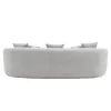 ACME LV07150 Barasa - Oversize Sofa With 5 Pillows - Gray