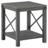 Ashley Furniture T175-2 Freedan - Square End Table - Grayish Brown