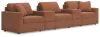 Ashley Furniture 92102S9 Ashley Furniture 92102S9 Modmax - 5-Piece Sectional With Storage Consoles - Spice