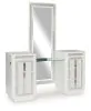 Ashley Furniture B822B7 Chalanna - Vanity With Mirror - White
