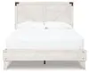 Ashley Furniture EB4121B1 Ashley Furniture EB4121B1 Shawburn - Queen Panel Platform Bed - Whitewash