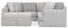 Jackson Furniture Industries 3303/7246/28-18 Jackson Furniture Industries 3303/7246/28-18 Logan - 2 Piece Upholstered Sectional With Comfort Coil Seating - 46