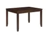 New Classic D1701-548-CHY New Classic D1701-548-CHY Gia - 5 Piece Rectangle Dining Set (Table & 4 Chairs) - Cherry