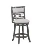 New Classic S1701-CS-GRY Gia - Swivel Counter Stool - Gray