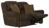 Jackson Furniture Industries 63132-1176/29-1276/29 Jackson Furniture Industries 63132-1176/29-1276/29 Pickett - Power Reclining Loveseat With Power Adjustable Headrest - Walnut