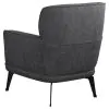 Coaster Fine Furniture 903082 Andrea - Upholstered Crecent Arm Accent Chair - Gray