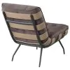 Coaster Fine Furniture 907503 Aloma - Upholstered Tufted Armless Accent Chair - Brown