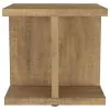Coaster Fine Furniture 706177 Cortona - Square Engineered Wood End Side Table - Mango