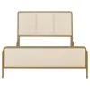 Coaster Fine Furniture 224301KECRM Arini - Eastern King Panel Bed - Cream And Sand Wash