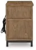 Benchcraft® B622-92 Tomtyn - Two Drawer Night Stand - Light Brown