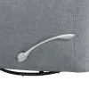 New Classic U2518-14-FGY New Classic U2518-14-FGY Takami - Swivel Recliner - Granite Poly