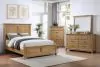 New Classic 00-B3907-34C New Classic 00-B3907-34C Sunstone - 5/0 Queen 4 Piece Bedroom Set (Bed, Dresser, Mirror, Chest) - Brown / Natural