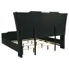 Coaster Fine Furniture 223161KEB1 Lorient - King Headboard, Box 1 of 4 - Black