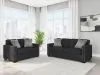 Benchcraft® 28904/38/35 Benchcraft® 28904/38/35 Jasmine Peaks - 2 Pc. - Sofa, Loveseat - Coal