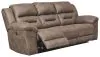 Ashley Furniture 3990587 Ashley Furniture 3990587 Stoneland - Reclining Power Sofa - Light Brown