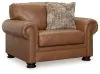 Ashley Furniture 5760423 Carianna - Chair And A Half - Caramel
