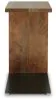 Ashley Furniture A4000618 Wimshaw - Accent Table - Brown / Black