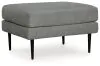 Ashley Furniture 41102/20/14 Hazela - 2 Pc. - Chair, Ottoman - Charcoal