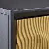 Ashley Furniture A4000654 Tayner - Accent Cabinet - Black / Gold Finish