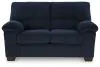 Ashley Furniture 2420535 Ashley Furniture 2420535 SimpleJoy - Loveseat - Navy