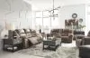 Ashley Furniture 39905/88/94/25 Ashley Furniture 39905/88/94/25 Stoneland - 3 Pc. - Reclining Sofa, Loveseat, Rocker Recliner - Fossil