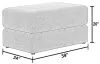 Jackson Furniture Industries 230310-1847/09 Eagan - Ottoman - Chocolate