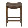 Liberty Furniture 316-OT-4PCS Aspen Skies - 4 Piece Console Set (1 Console 3 Stools) - Russet Brown