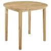 CoasterEveryday 130006 Bucknell - 3 Piece Round Drop Leaf Dining Table Set - Natural