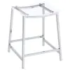 Coaster Fine Furniture 182358 Jovani - Acrylic Backless Counter Stool (Set of 2) - Chrome
