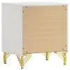 Coaster Fine Furniture 224732 Lucia - 2-Drawer Nightstand - White
