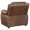 Coaster Fine Furniture 508283 Ellington - Upholstered Padded Arm Accent Chair - Dark Brown