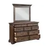 New Classic 00-658-DM New Classic 00-658-DM Mar Vista - Dresser & Mirror - Walnut